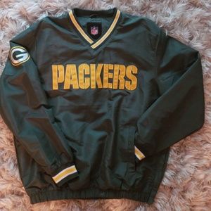 Authentic NFL Green Bay Packers Pullover Jacket